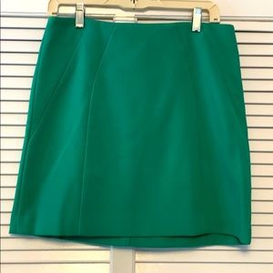 Ann Taylor Loft green skirt 4